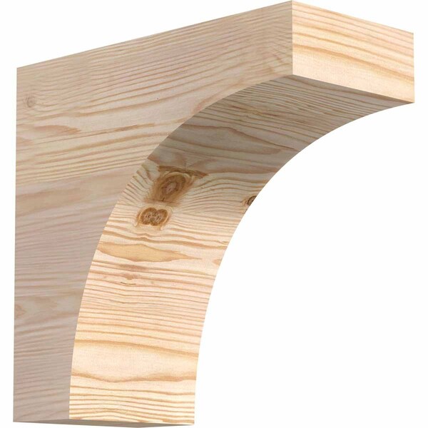 Ekena Millwork Huntington Smooth Rafter Tail, Douglas Fir, 5 1/2"W x 12"H x 12"L RFT06X12X12HUN00SDF - main
